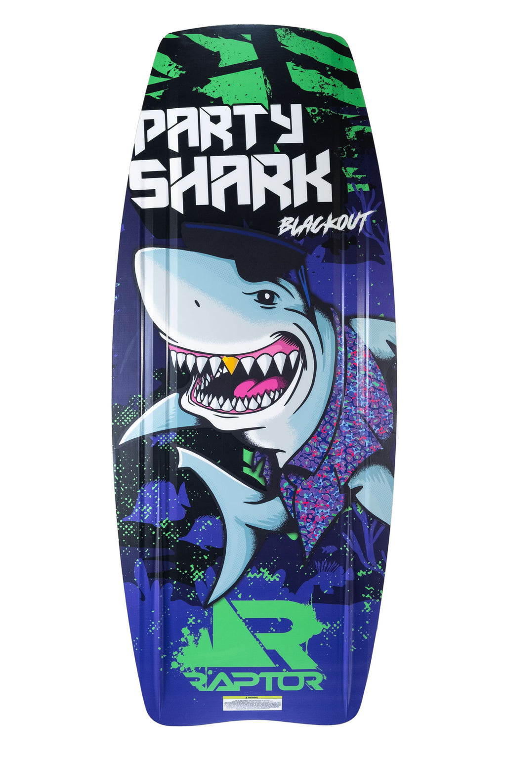 PARTY SHARK BLACKOUT KNEEBOARD