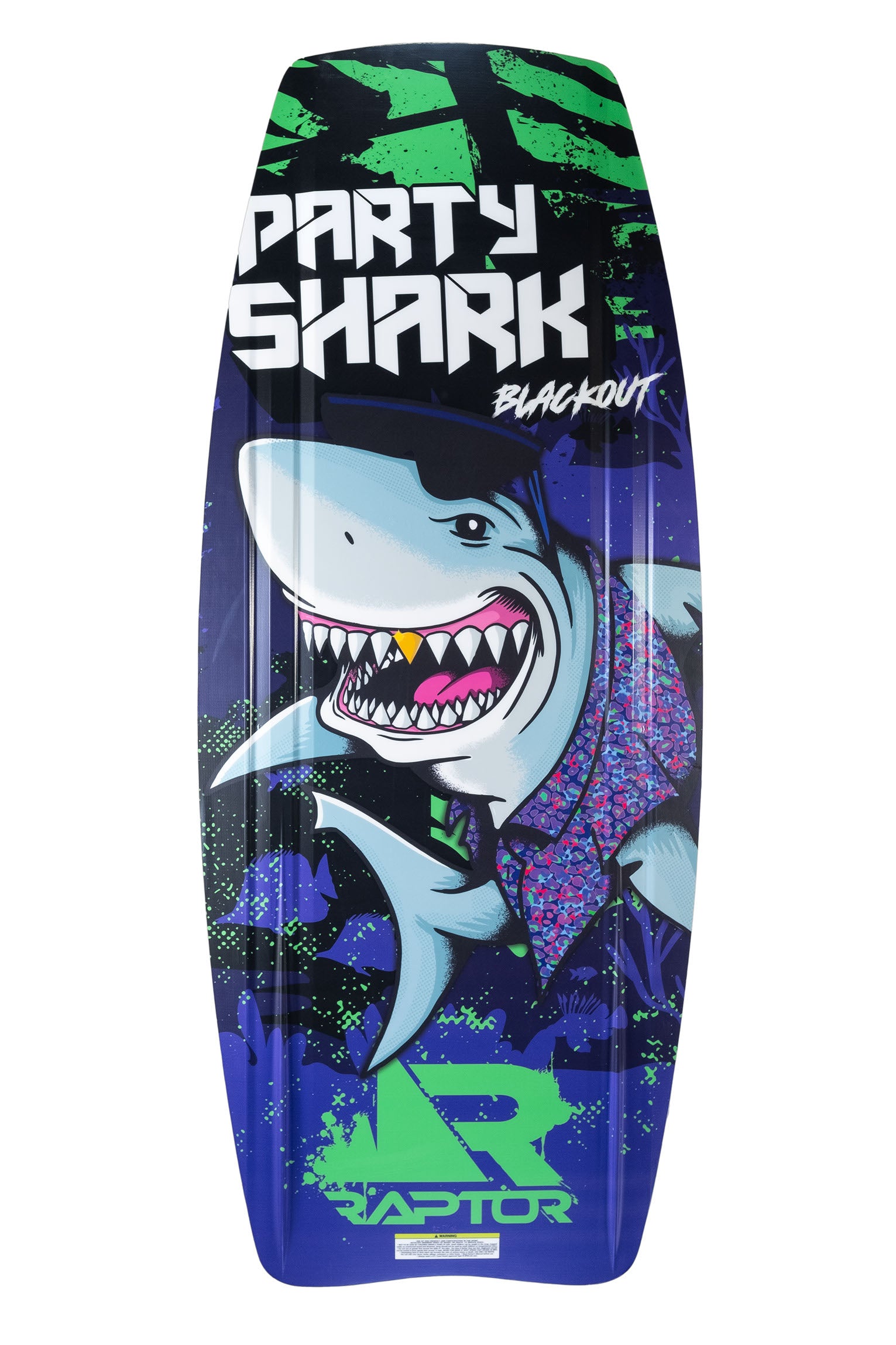 PARTY SHARK BLACKOUT KNEEBOARD