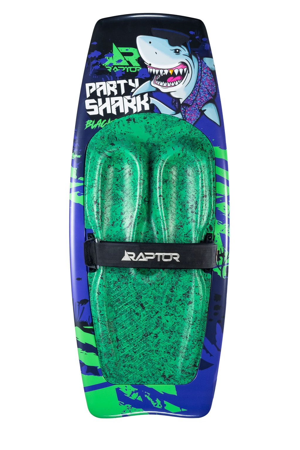 PARTY SHARK BLACKOUT KNEEBOARD