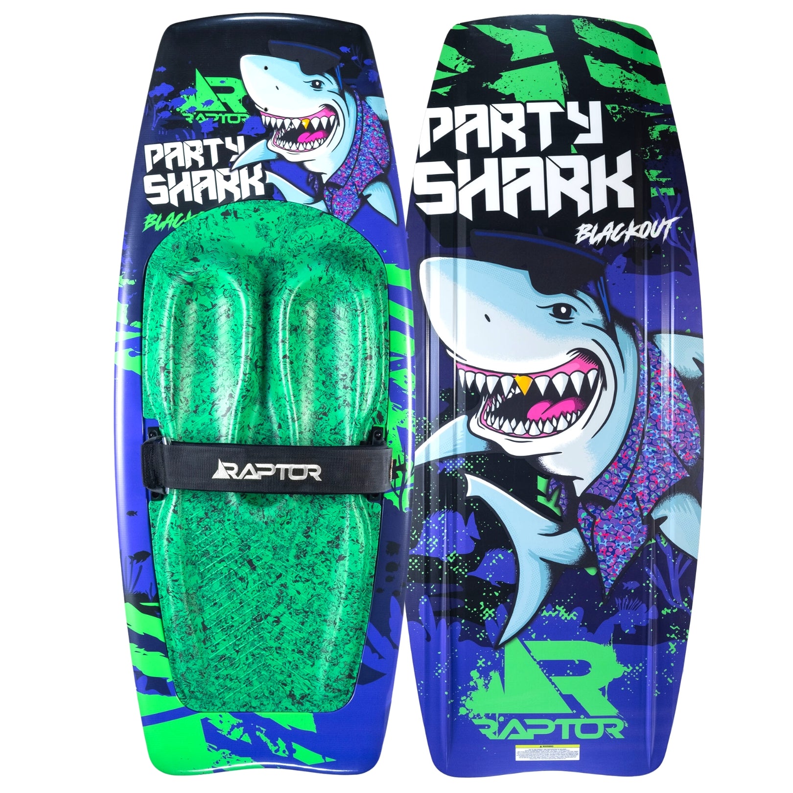 PARTY SHARK BLACKOUT KNEEBOARD